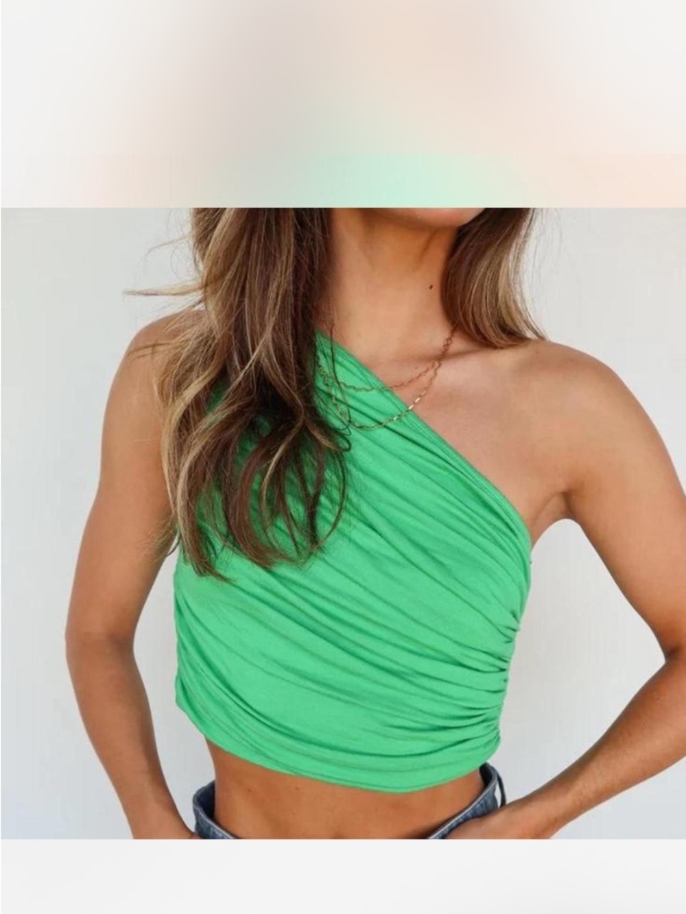 Vestique Vibrant Green Top
